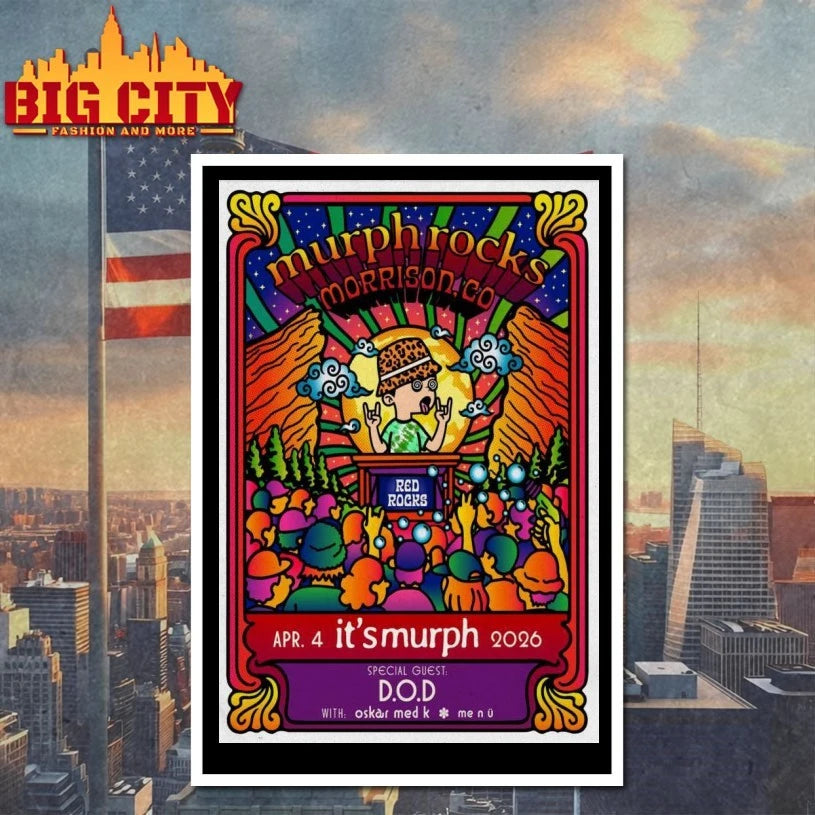 It’s Murph Apr 4 2026 Red Rocks Amphitheatre Morrison CO Poster shirt