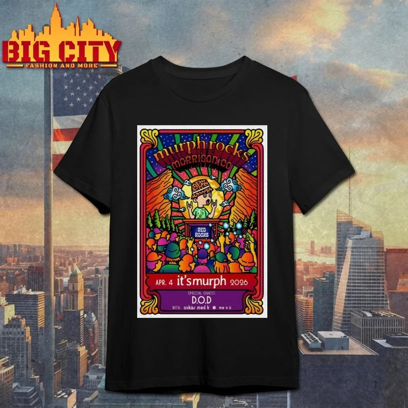 It’s Murph Apr 4 2026 Red Rocks Amphitheatre Morrison CO Poster shirt