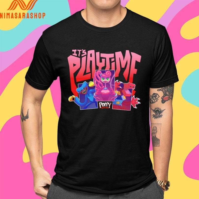It’s Playtime Poppy Gang Shirts