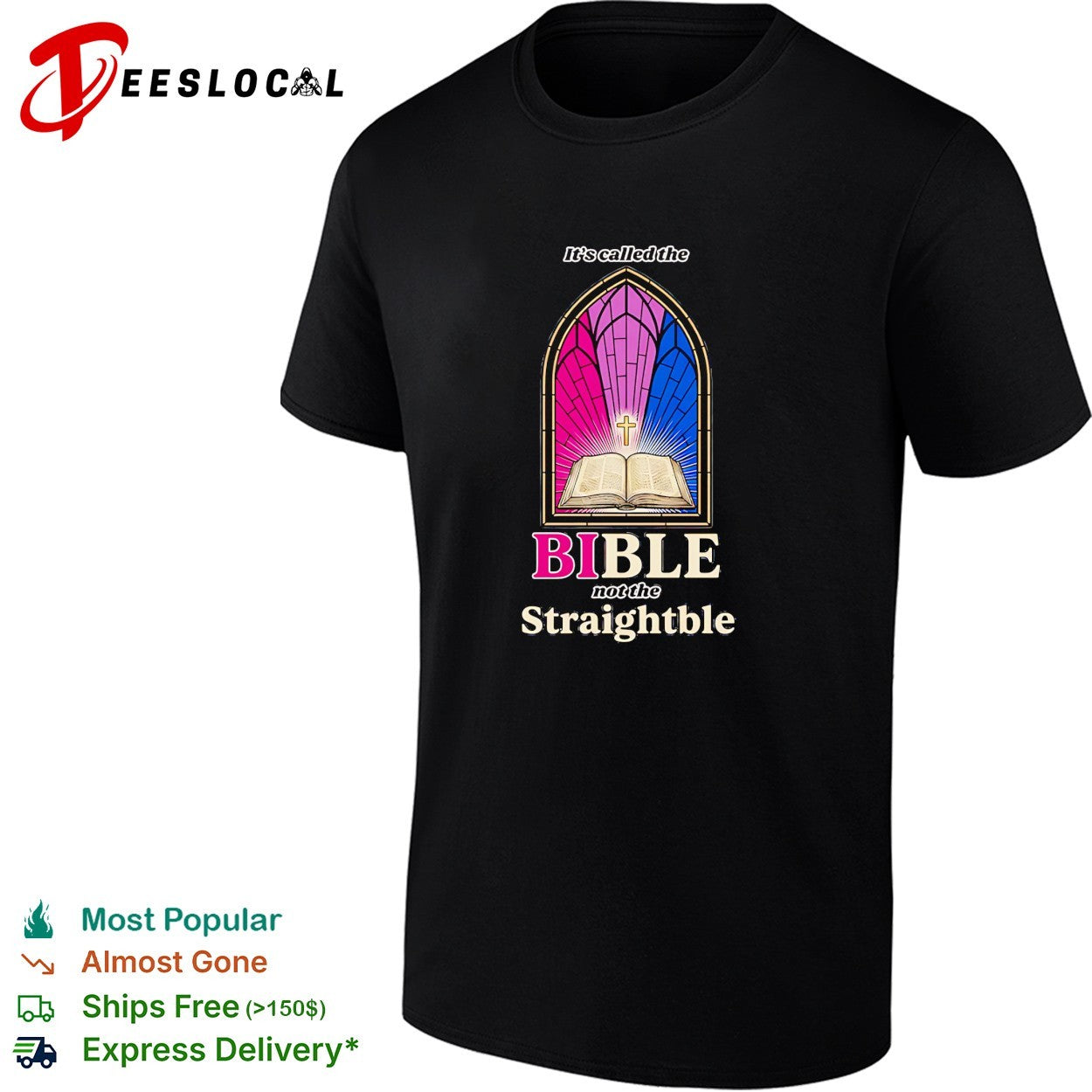 It’s called the Bible not the Straightble stained glass shirt