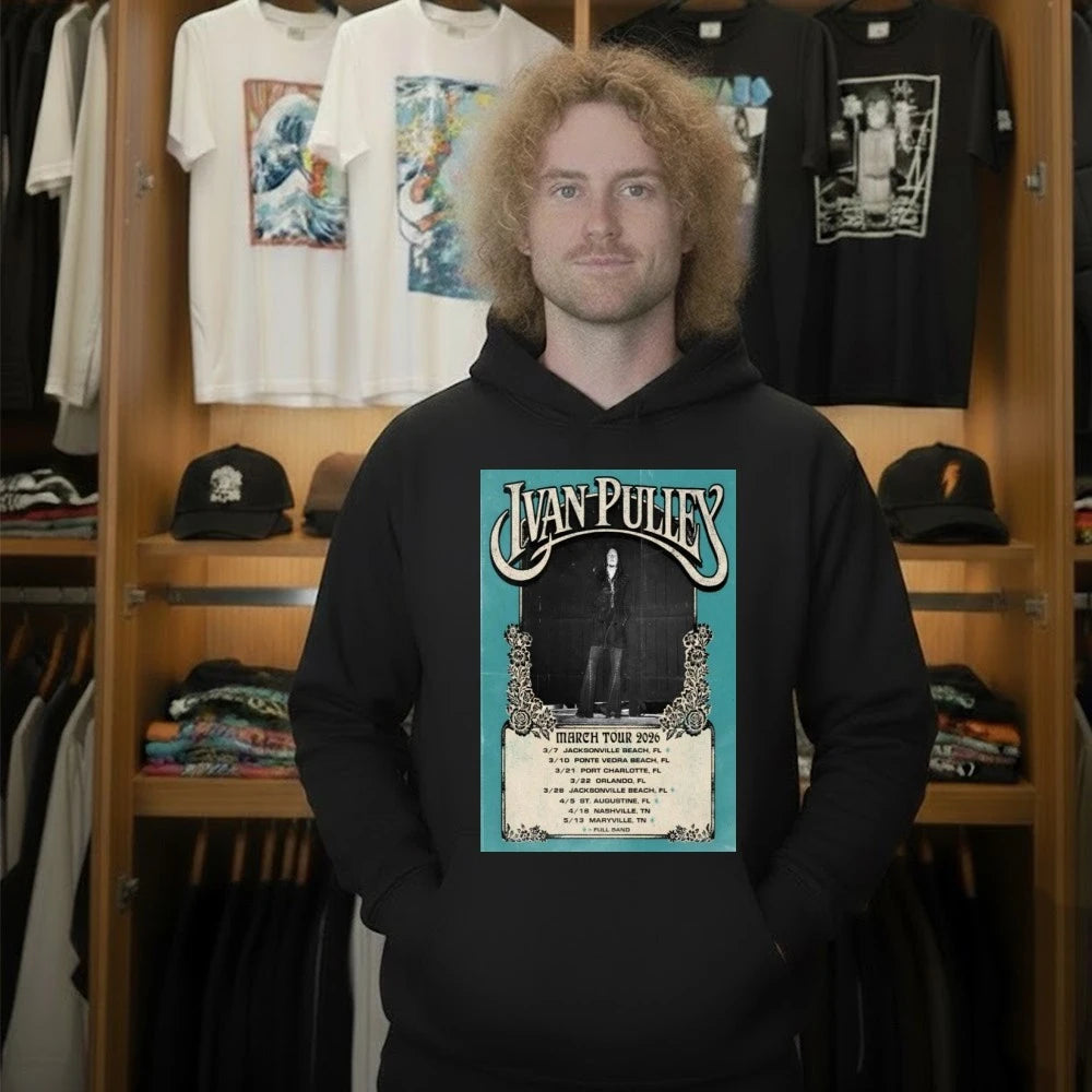 Ivan Pulley Tour Mar 2026 Poster Shirt