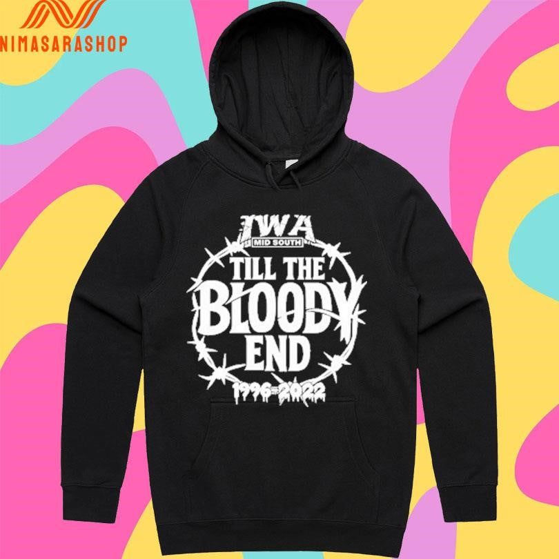Iwa Mid South Till The Bloody End 1926-2025 Shirts