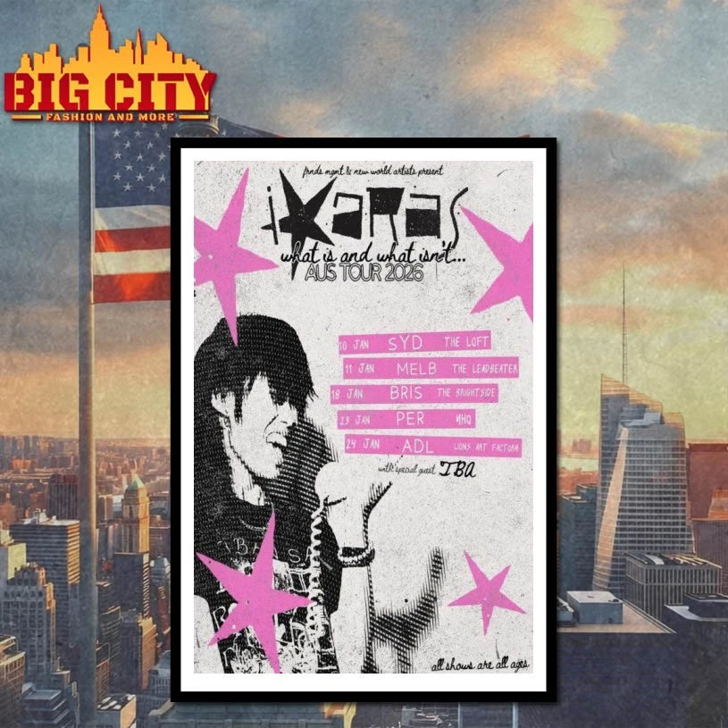 Ixara AUS Tour 2026 Poster Shirt