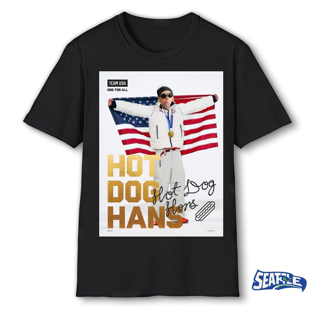 Iykyk Hot Dog Hans Milan Cortina 2026 Olympics shirt