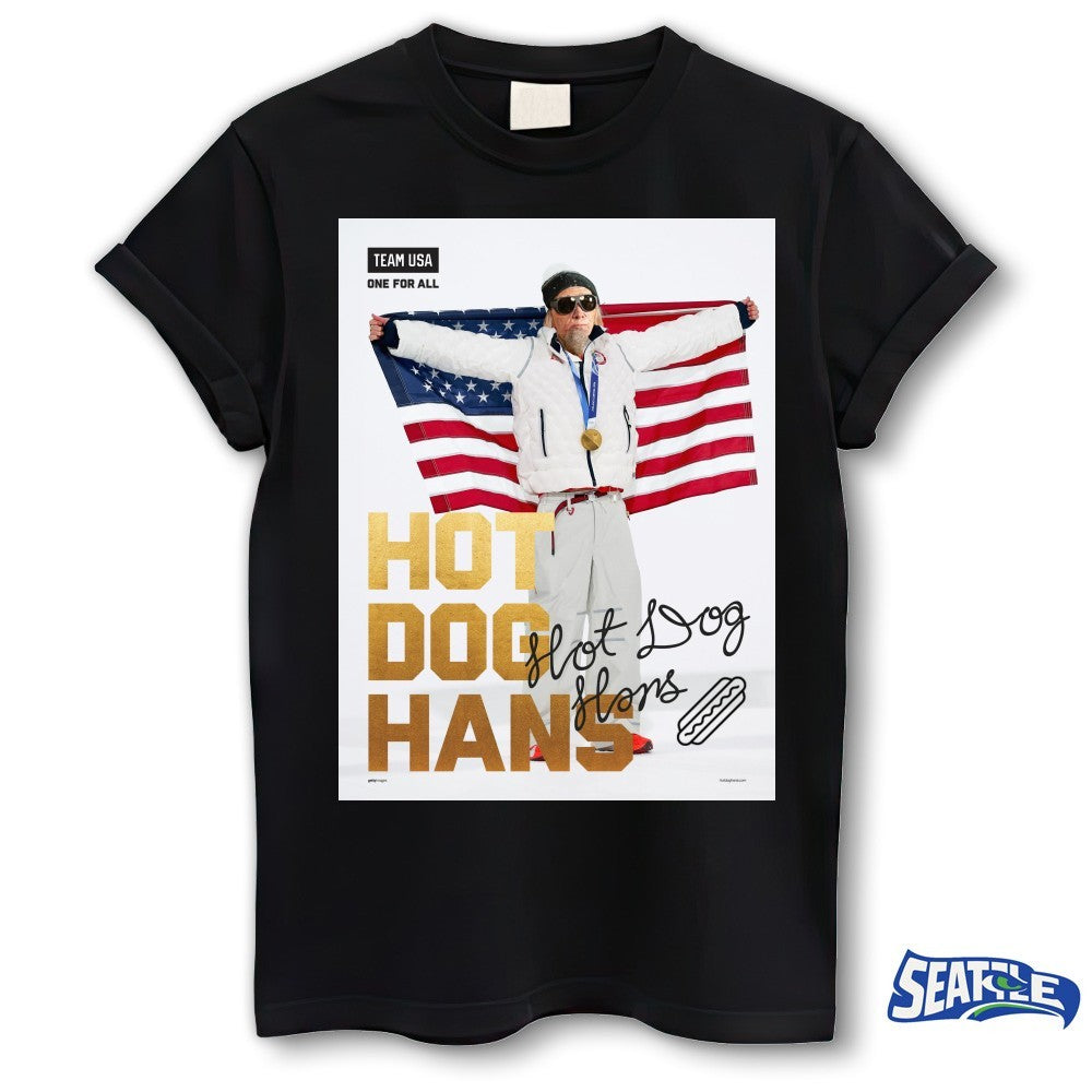 Iykyk Hot Dog Hans Milan Cortina 2026 Olympics shirt