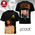 J Cole The Fall Off Shirt 2026 Hip Hop Rapper Two Sided Shirt
