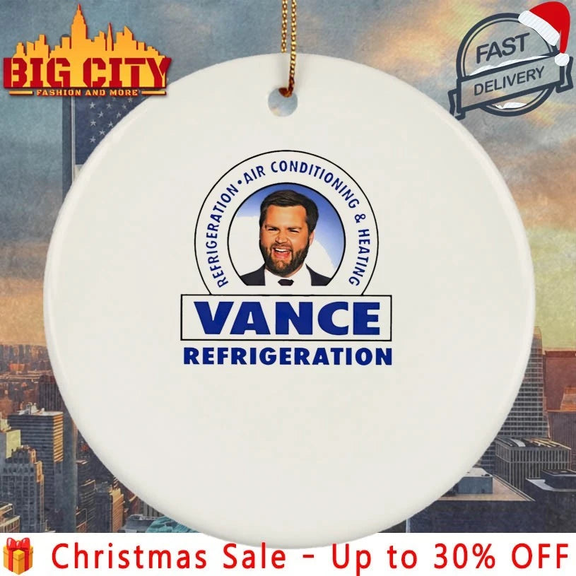 J D Vance Refrigeration shirt