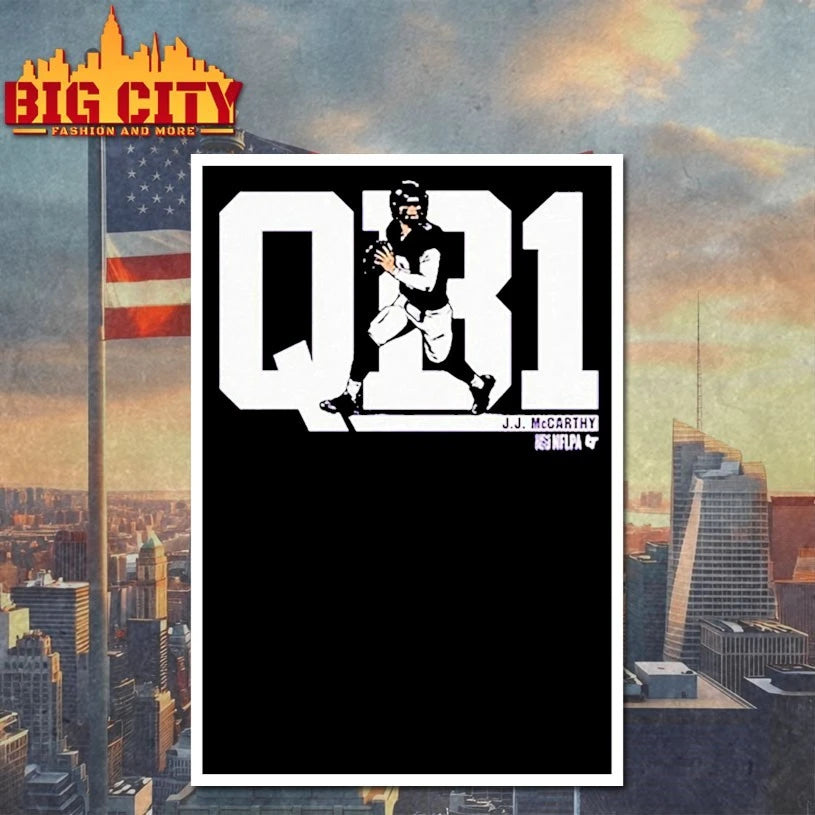 J.J. McCarthy QB1 shirt
