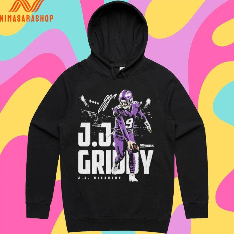J.J. Mccarthy Minnesota Griddy Shirts