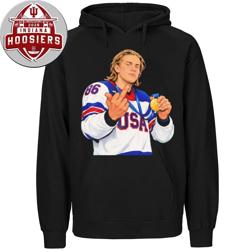 JACK HUGHES golden goal middle finger T-Shirt
