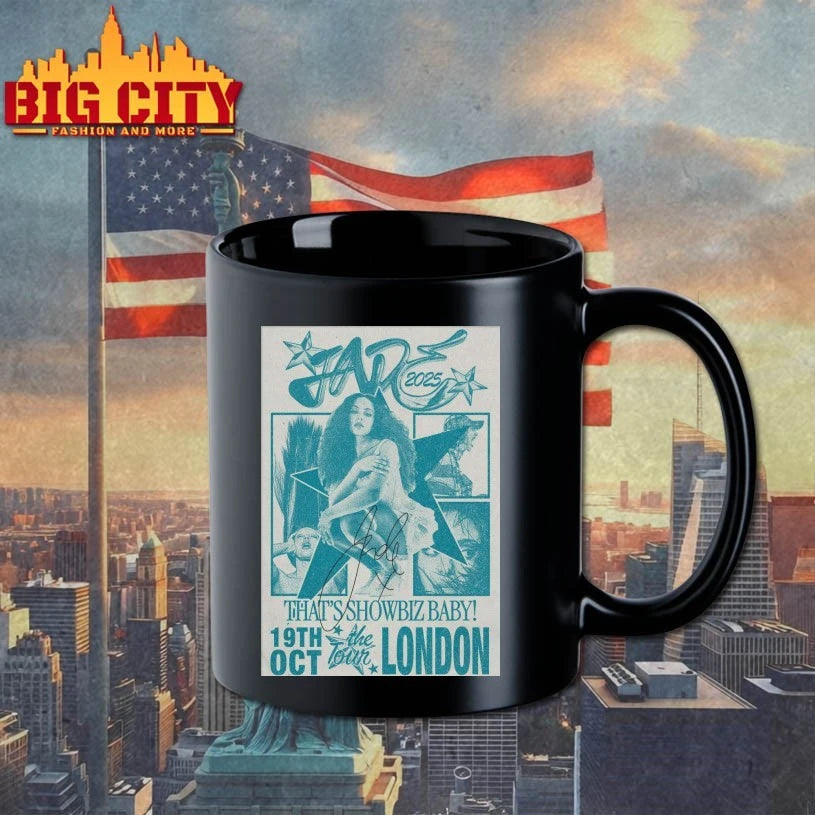 JADE That’s Showbiz Baby! Tour in London Oct 19 2025 Poster shirt