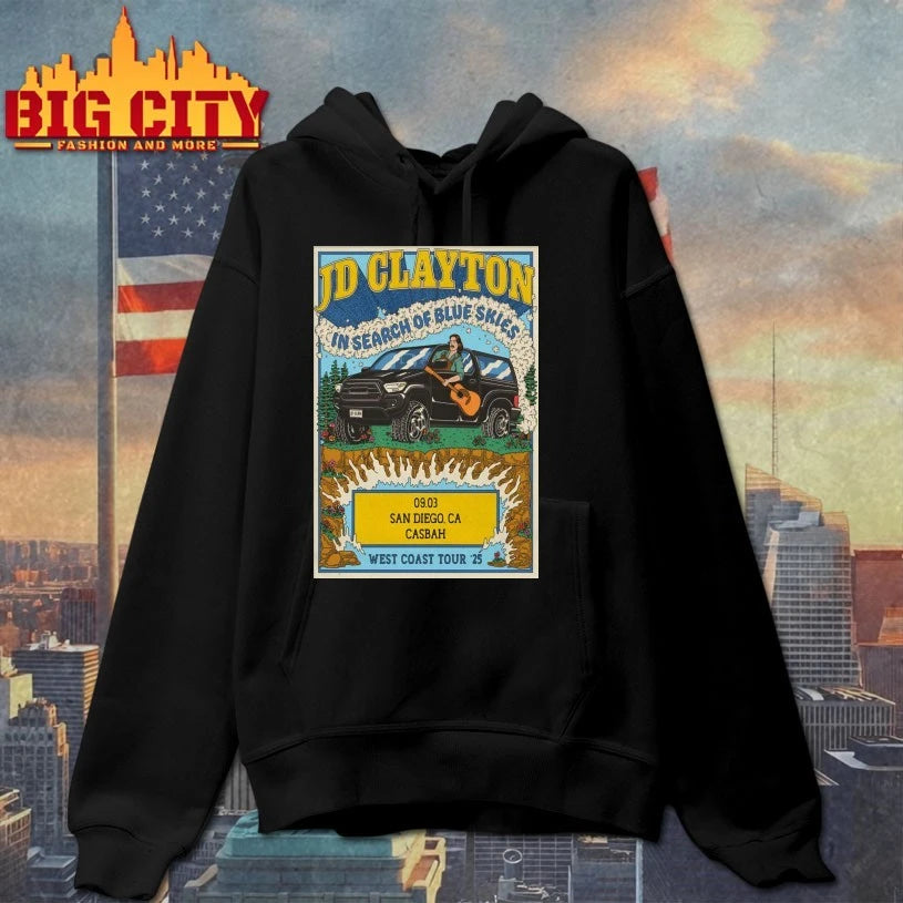 JD Clayton September 3 2025 Casbah In San Diego CA Poster Shirt