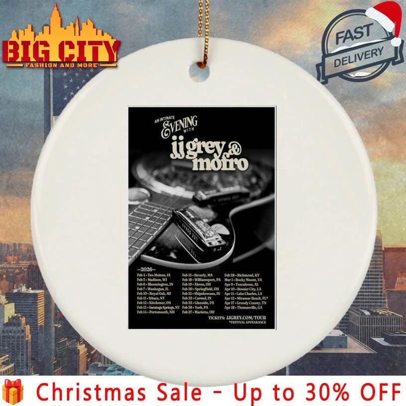 JJ Grey Mofro 2026 Tour Poster shirt