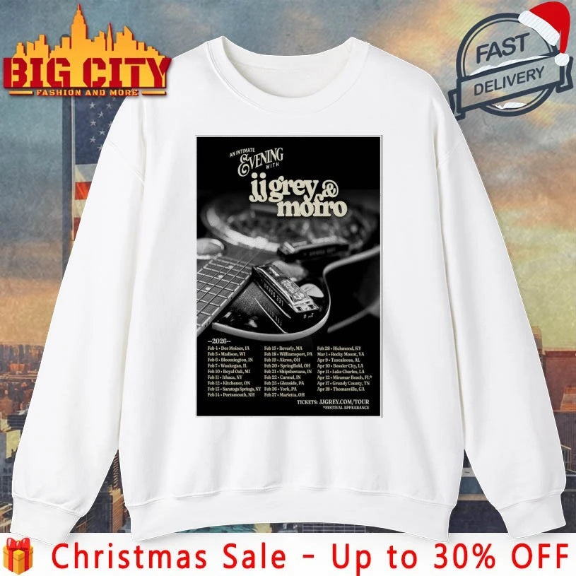 JJ Grey Mofro 2026 Tour Poster shirt