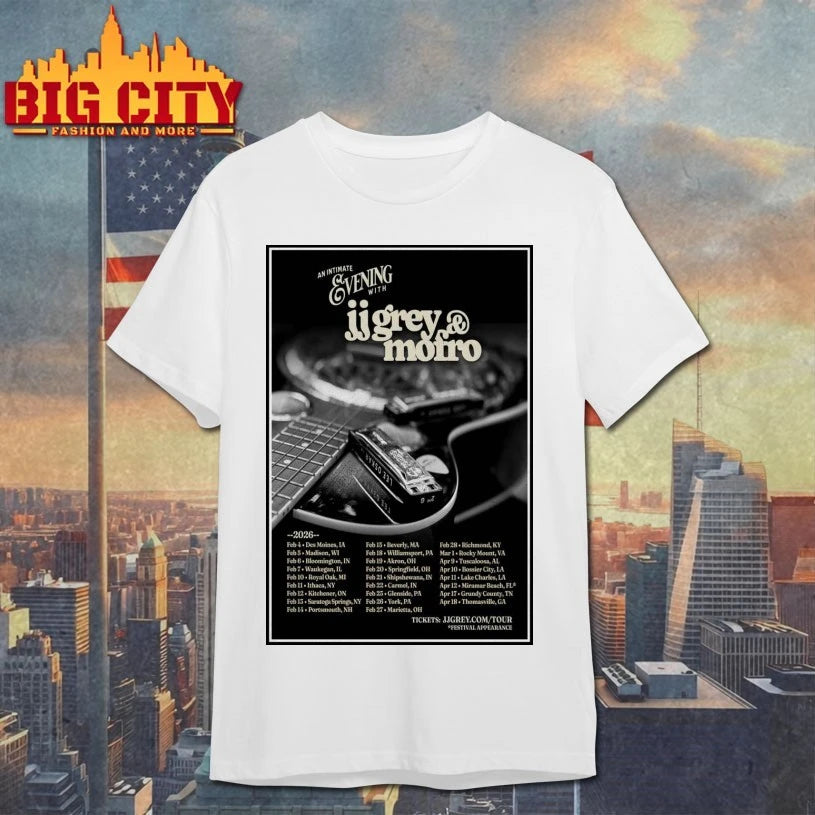 JJ Grey Mofro Tour 2026 Poster shirt