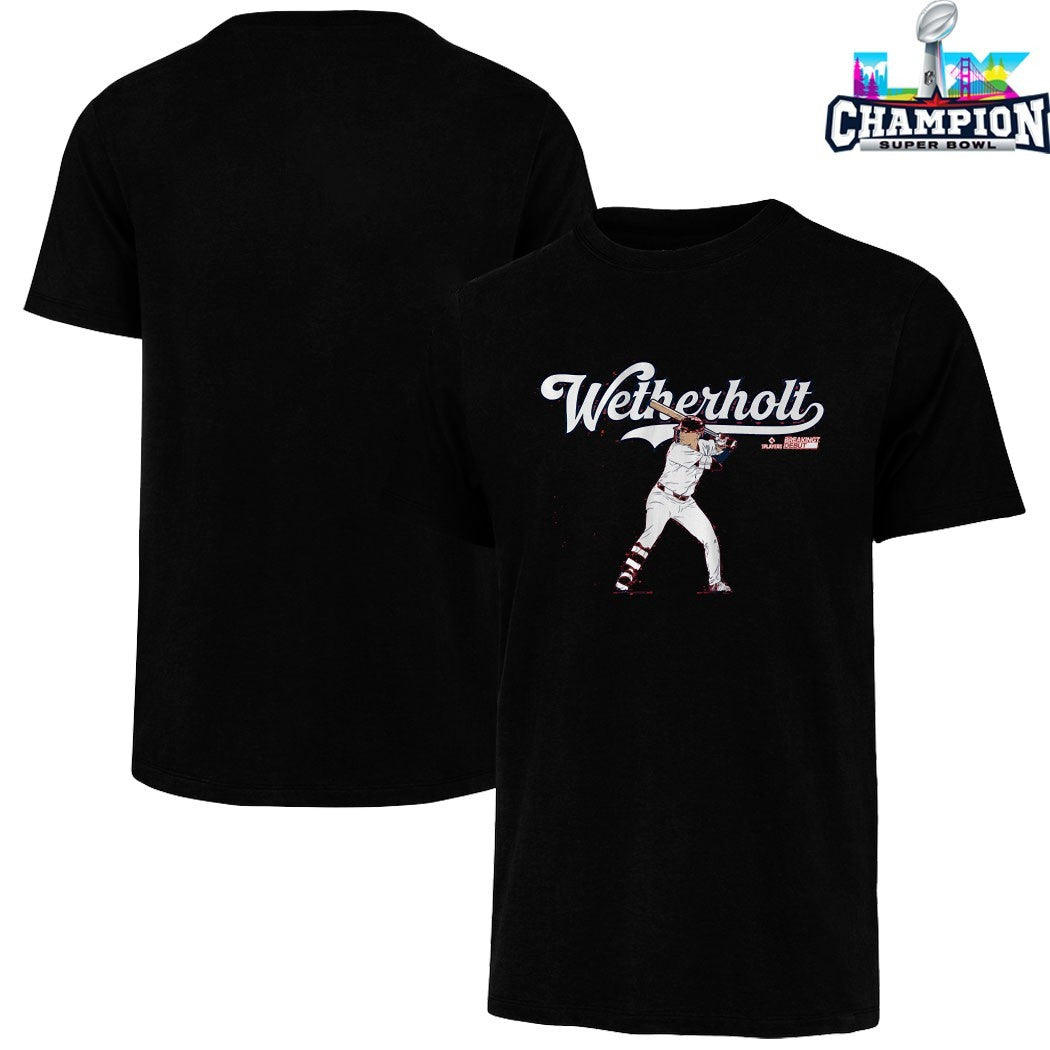 JJ Wetherholt Slugger Swing T-shirts