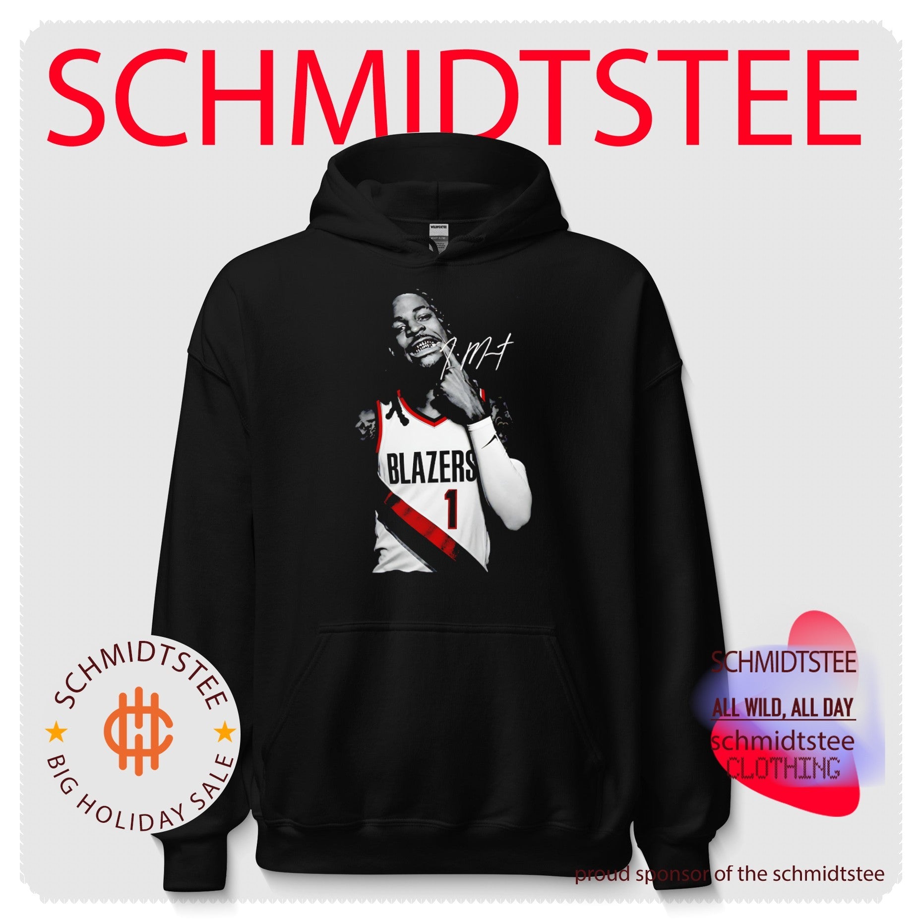 Ja Morant Portland Trail Blazers Number 1 signature shirt