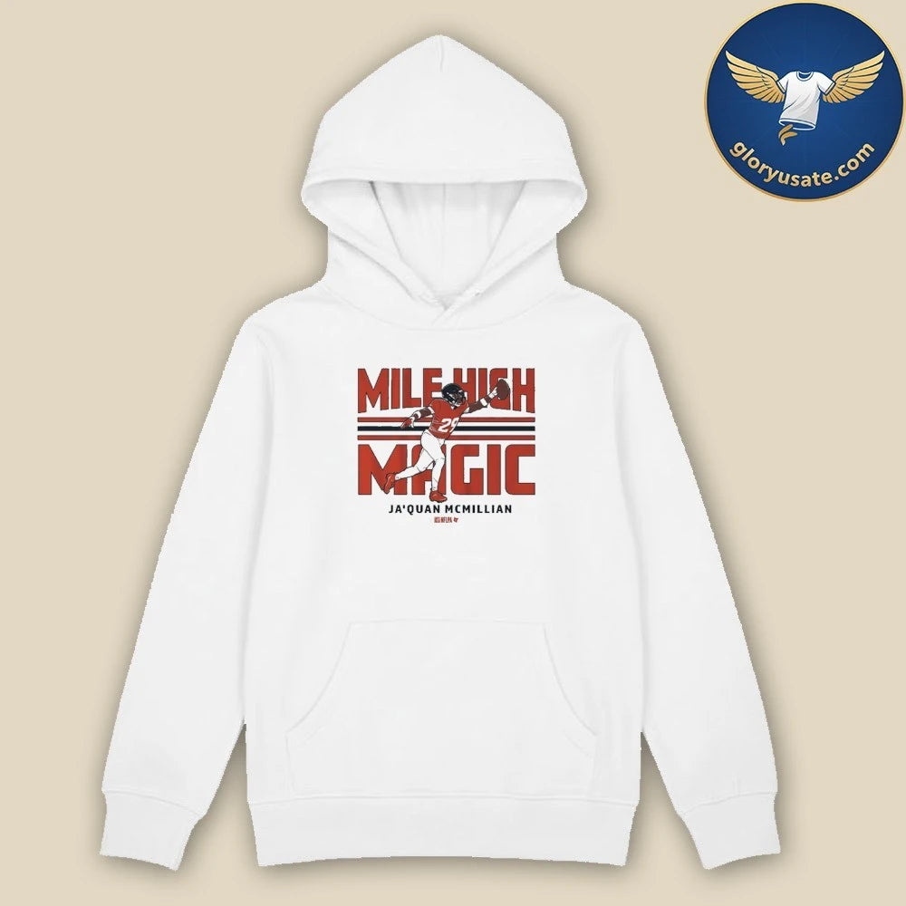 Ja’Quan McMillian Mile High Magic Broncos’ Shirt