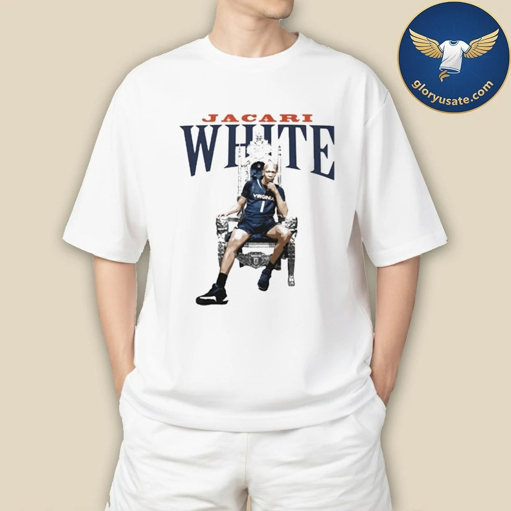 Jacari White Portrait White Shirt