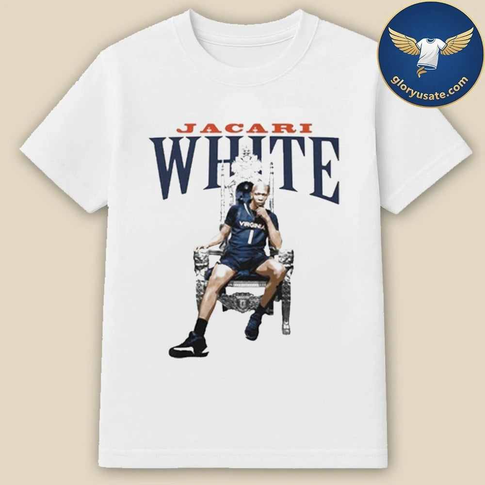 Jacari White Portrait White Shirt