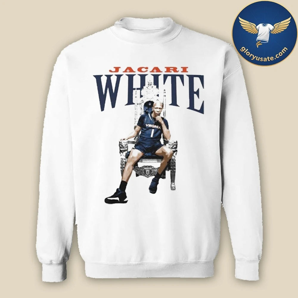 Jacari White Portrait White Shirt