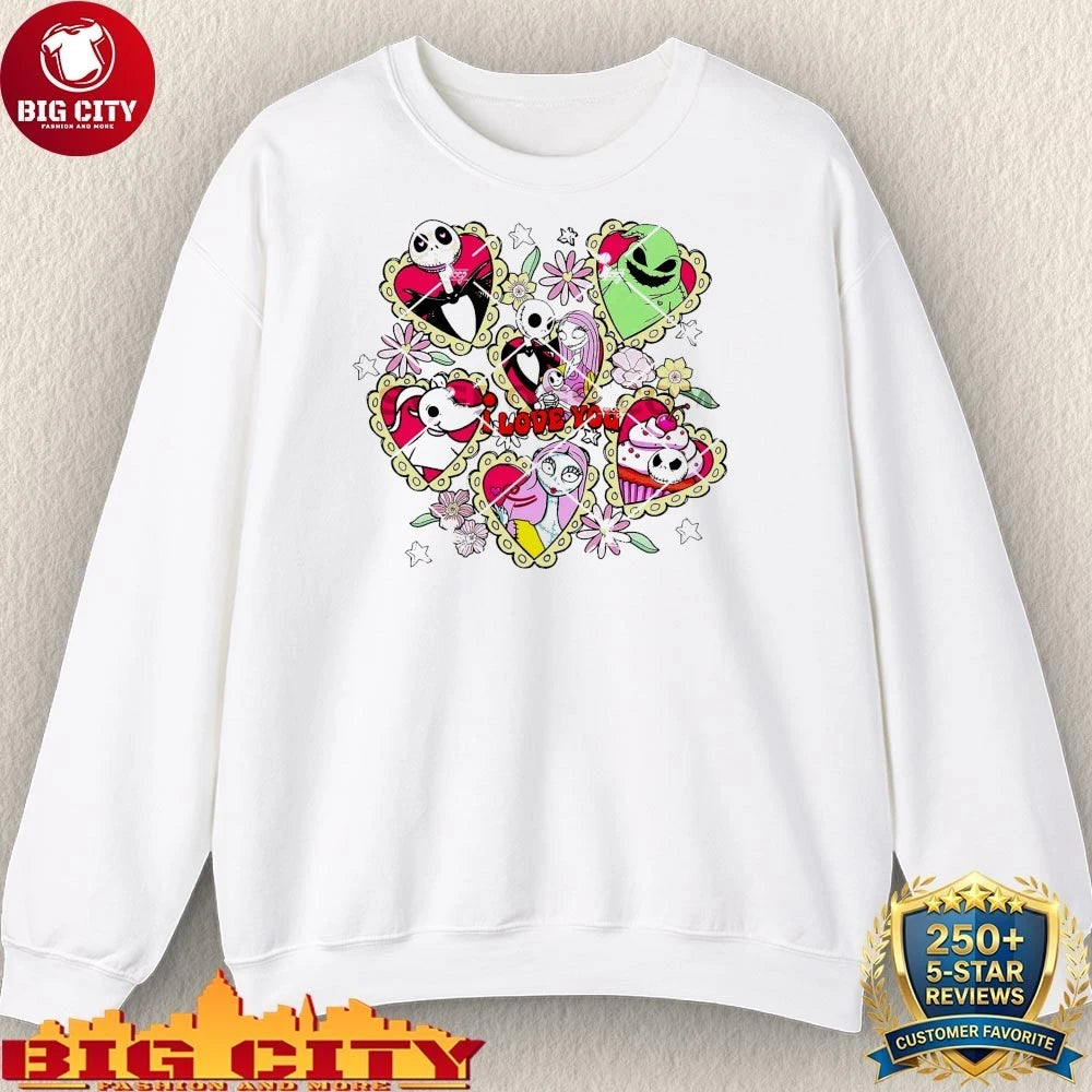 Jack And Sally I Love You Jack And Sally Valentine’s 2026 shirt