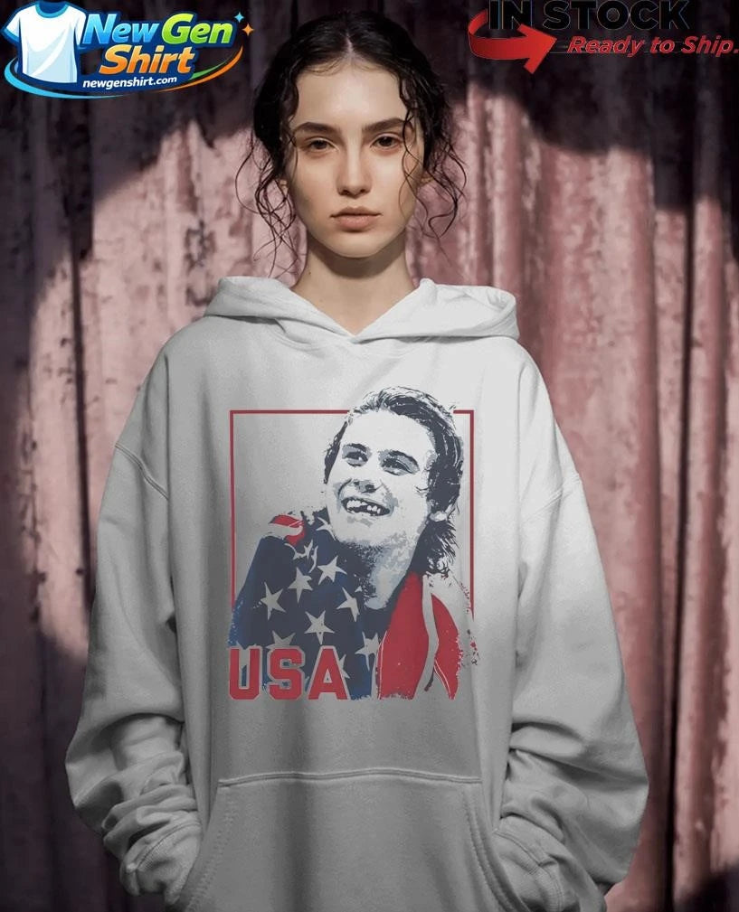 Jack Hughes 2026 USA Hockey Shirt