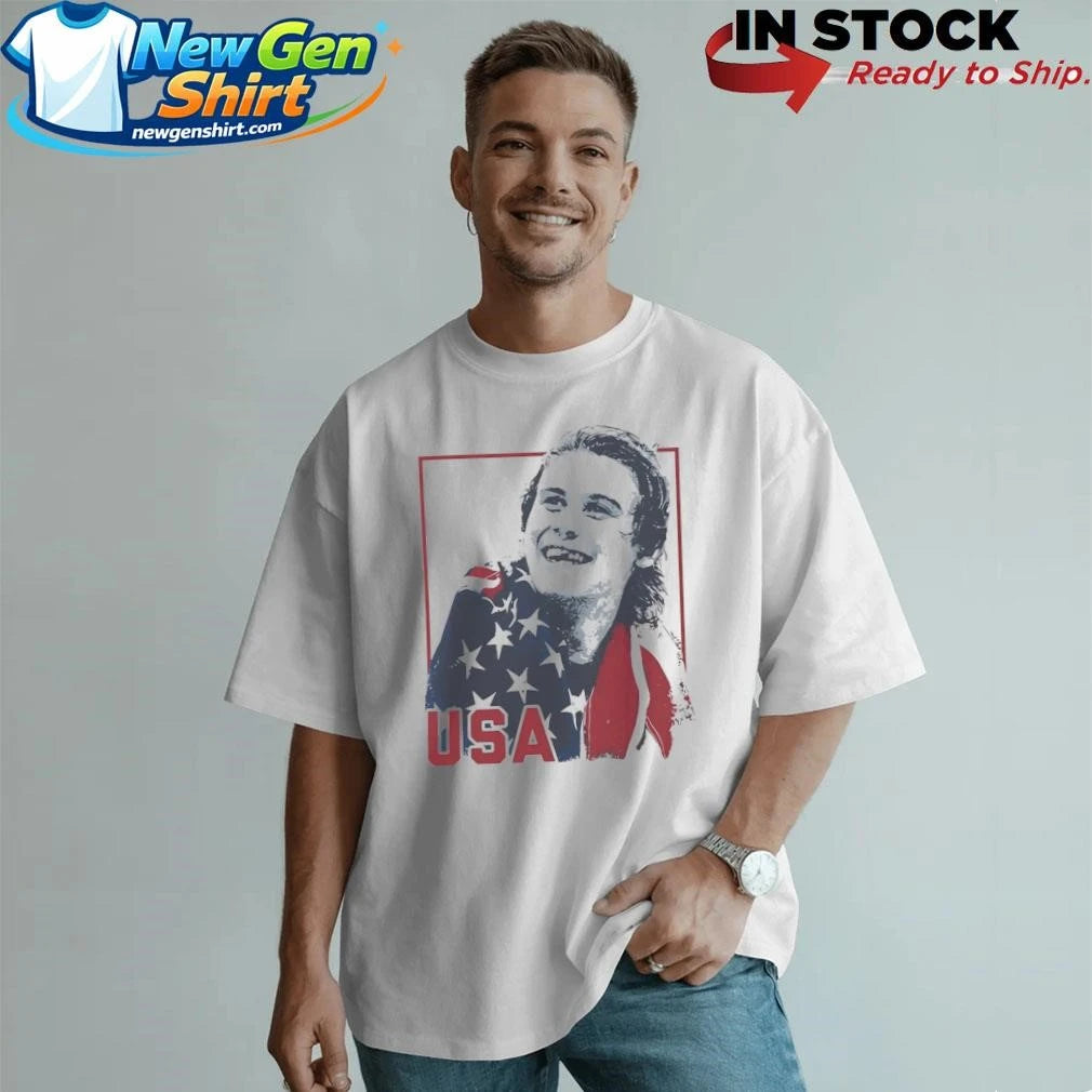 Jack Hughes 2026 USA Hockey Shirt