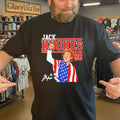 Jack Hughes Cartoon 86 American Ice Hockey Usa Olympics 2026 American Flag Signature Shirt
