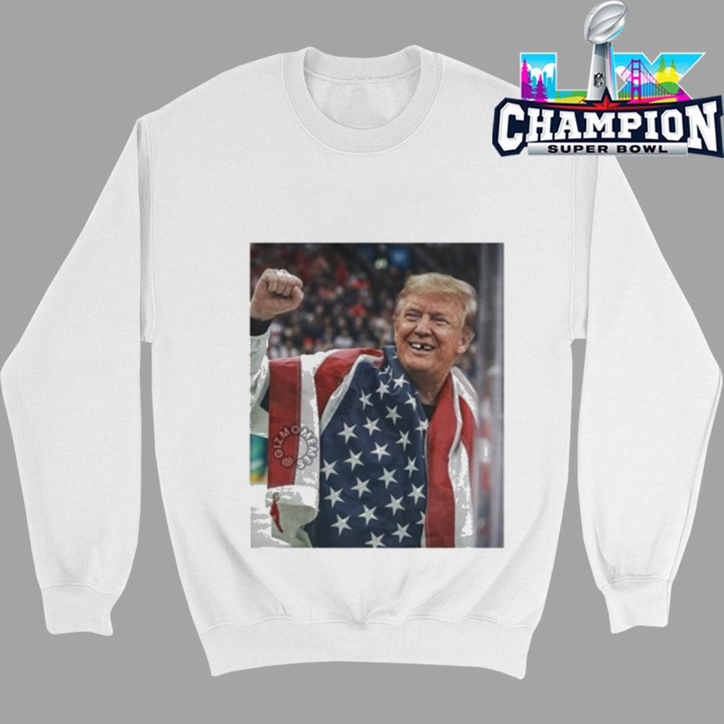 Jack Hughes Champion Tooth Parody Shirt