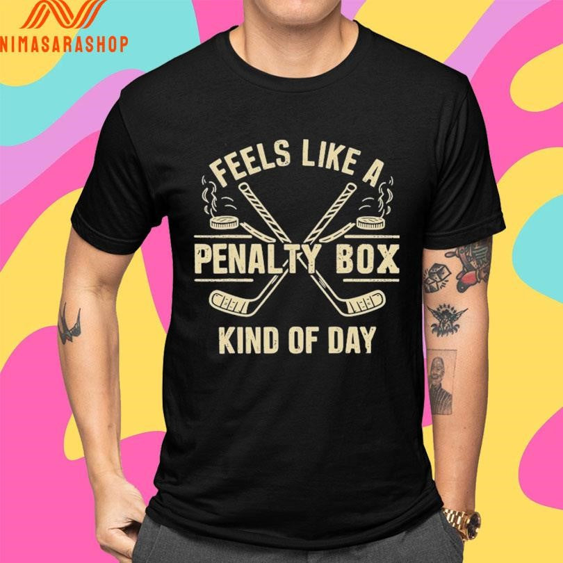 Jack Hughes Feels Like A Penalty Box Kind Of Day American Hockey Pride Shirts