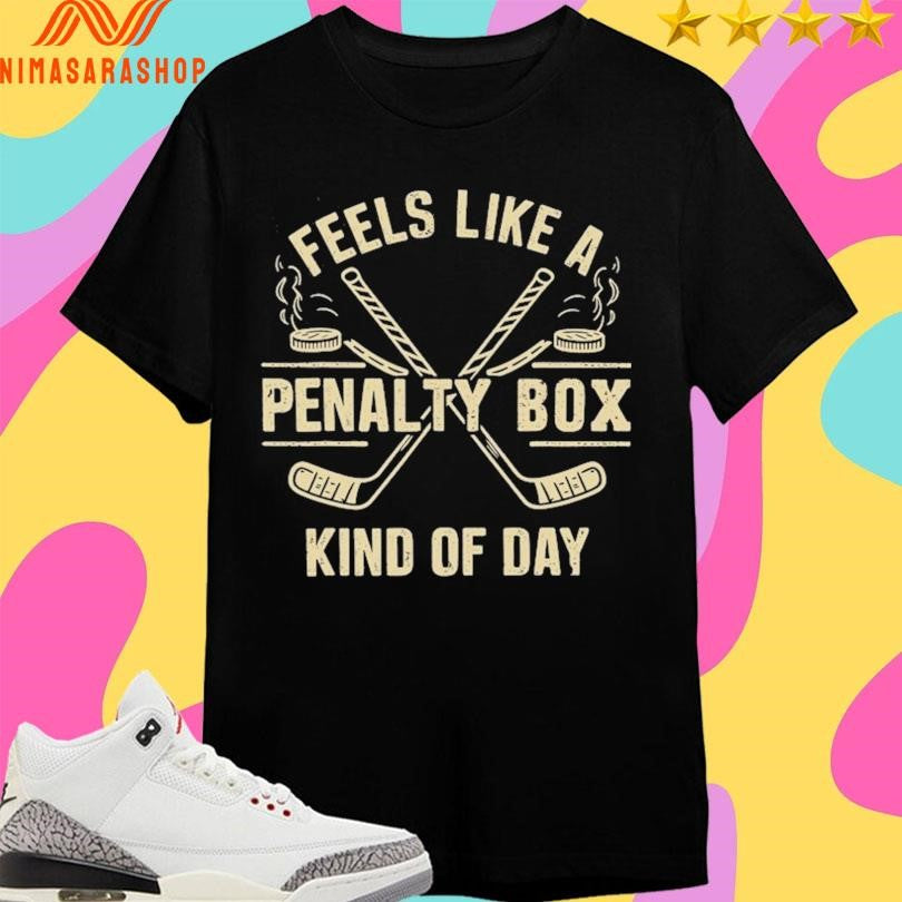 Jack Hughes Feels Like A Penalty Box Kind Of Day American Hockey Pride Shirts