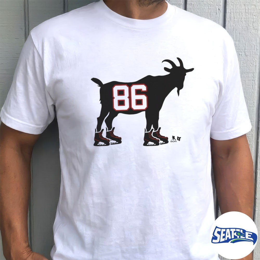 Jack Hughes GOAT 86 USA Team Hockey Winter Olympics shirt