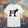 Jack Hughes GOAT 86 t-shirt