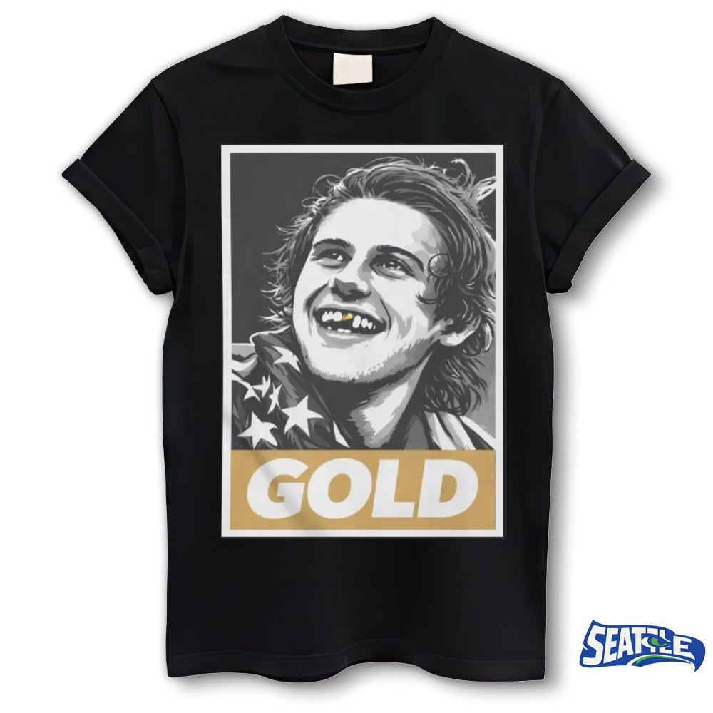 Jack Hughes Gold Olympic Legend Winter Olympics Milano Cortina 2026 shirt