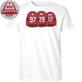 Jack Hughes Golden Goal Quinn Hughes Seeing Ghosts 2026 T-Shirt