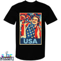 Jack Hughes Men’s Hockey USA Golden Goal Olympic 2026 T-shirts