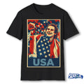 Jack Hughes Men’s Hockey USA Golden Goal Winter Olympics 2026 Retro shirt