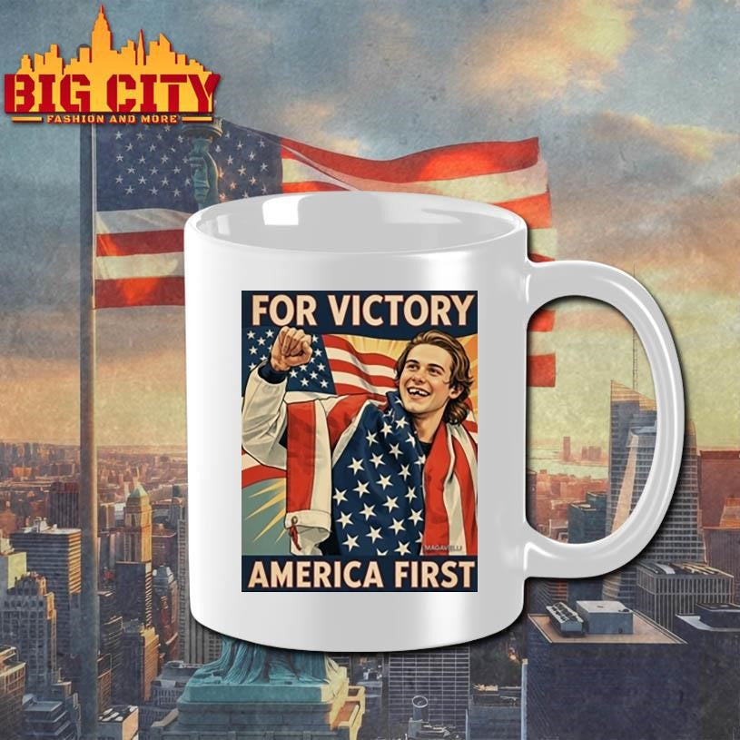 Jack Hughes Missing Teeth For Victory America First Shirt