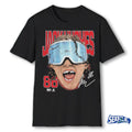 Jack Hughes New Jersey Devils Hockey Goggles Signature shirt