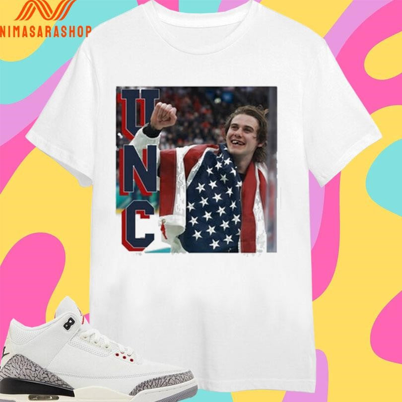 Jack Hughes New Jersey Devils Uncivilized No Teeth Olympic 2026 Shirts