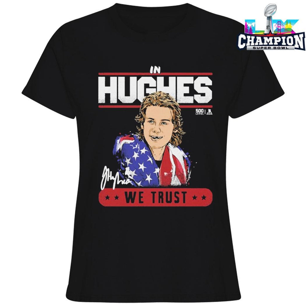 Jack Hughes New Jersey Usa Trust Shirt