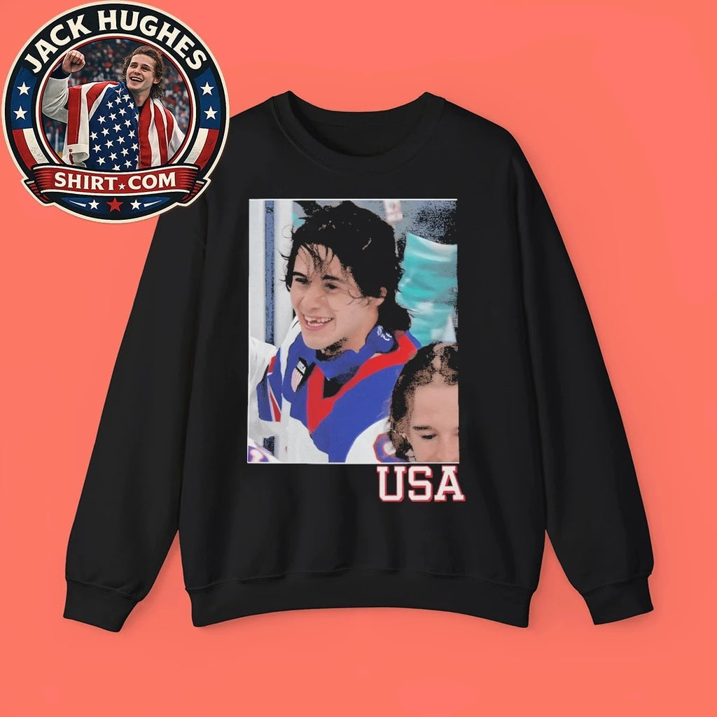 Jack Hughes OT Winner T-Shirt