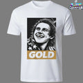 Jack Hughes Olympic Legend Golden Toothless T-Shirts