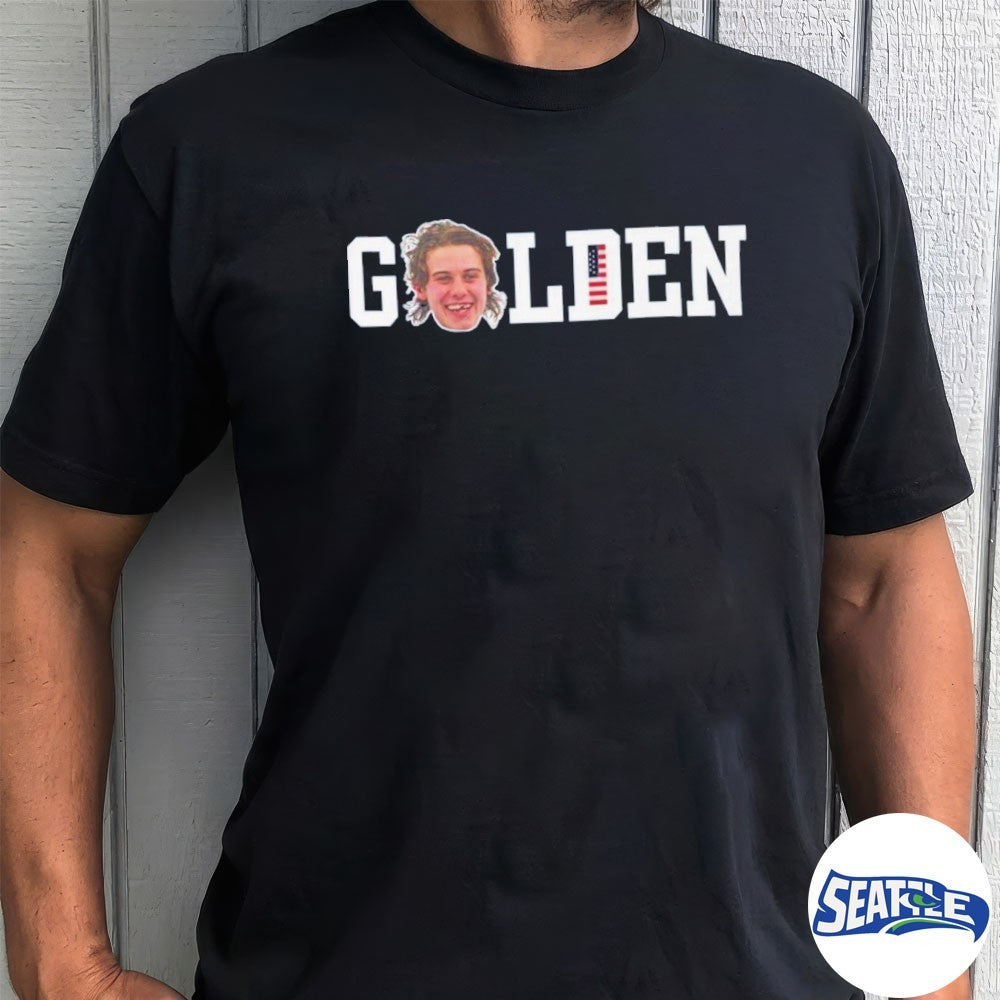 Jack Hughes Smile USA Hockey Golden Goal 2026 shirt