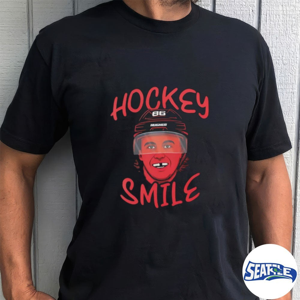Jack Hughes Team USA Hockey Smile Winter Olympics 2026 shirt