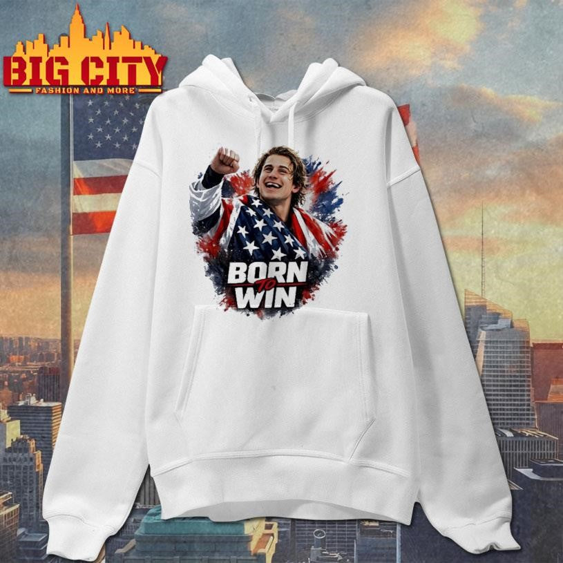 Jack Hughes Team USA Hockey born to win Shirt