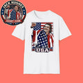Jack Hughes Team Usa Flag Shirt