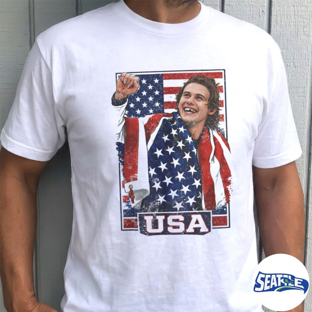 Jack Hughes Team Usa Winter Olympics Milano Cortina 2026 Vintage shirt