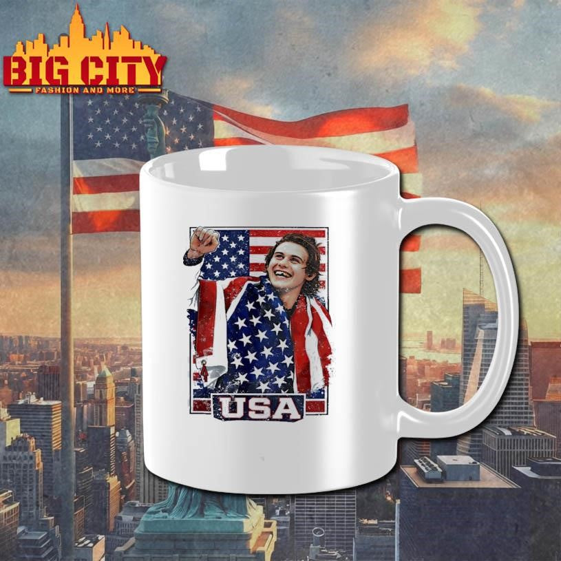 Jack Hughes Team Usa Shirt